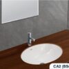Chậu rửa lavabo âm bàn Viglacera CA2