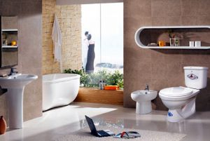 Bồn cầu Viglacera giải quyết vấn đề diện tích trong phòng tắm