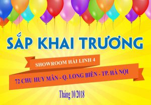 Tháng 10/2018 Hải Linh ra mắt showroom mới ĐẸP và HIỆN ĐẠI nhất Long Biên