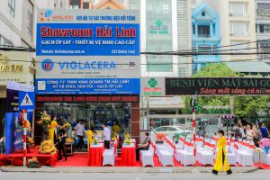 Showroom Viglacera Hải Linh thuận tiện địa hình