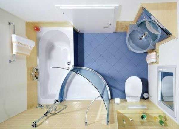 10 mẫu thiết kế phòng tắm 4m2 với sự kết hợp thiết bị vệ sinh Viglacera