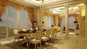 Không gian nội thất quý tộc với gạch ốp lát viglacera