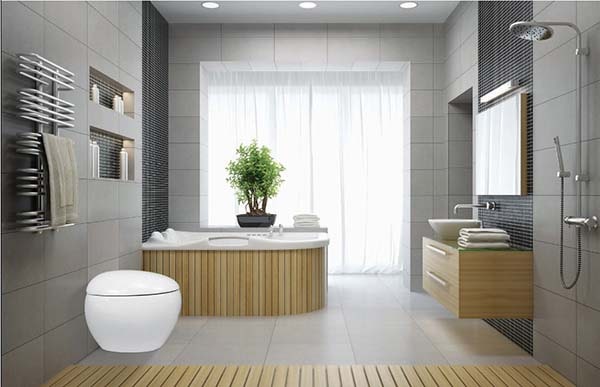 Đồ dùng nhà tắm cao cấp kết hợp với thiết kế đẹp không chỉ khiến “mãn nhãn” mà đem đến những trải nghiệm tuyệt vời