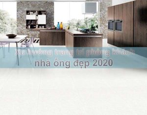 Xu hướng trang trí phòng khách nhà ống đẹp với gạch Viglacera 2020