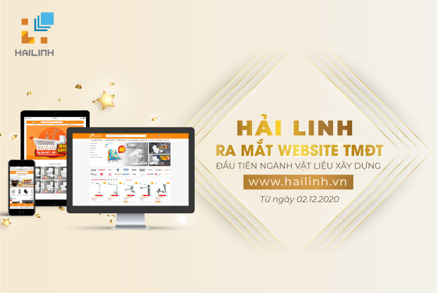 Ra mắt Hailinh.vn - website TMĐT đầu tiên ngành vật liệu xây dựng