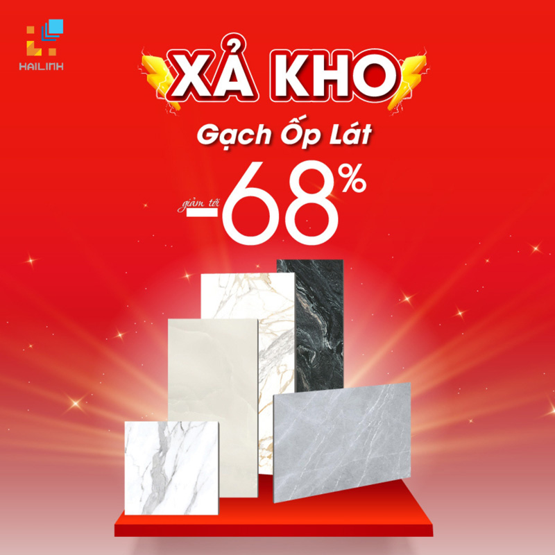 Đại tiệc XẢ KHO LỚN NHẤT NĂM: Gạch - Thiết bị - Phụ kiện giảm tới 68% 03