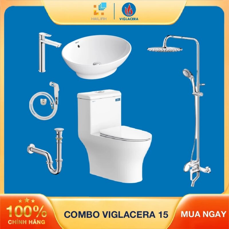 Combo thiết bị vệ sinh Viglacera số 15