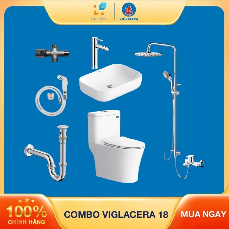 Combo thiết bị vệ sinh Viglacera số 18